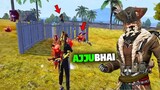 ONCE AGAIN AJJUBHAI OP DUO VS SQUAD GAMEPLAY - FREE FIRE HIGHLIGHTS