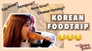 KOREA VLOG02: Myeongdong and Random Korean Foodtrip | FA Shaine Buhat