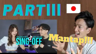 Japanese reaction to "SING-OFF TIKTOK SONGS Part III"  -Reza Darmawangsa vs Mirriam Eka"