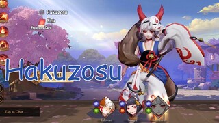 Onmyoji Arena: New Shikigami Hakuzosu Gameplay Preview