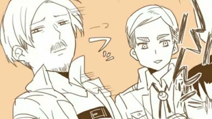 【Tuanbing】Mengenai kecurigaan Levi terhadap percintaanku dan Sanmao