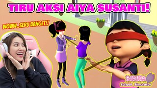 TIRU AKSI MAIN AIYA SUSANTI UPIN IPIN..WOWW SERUU BANGET!! SAKURA SCHOOL SIMULATOR - PART 677