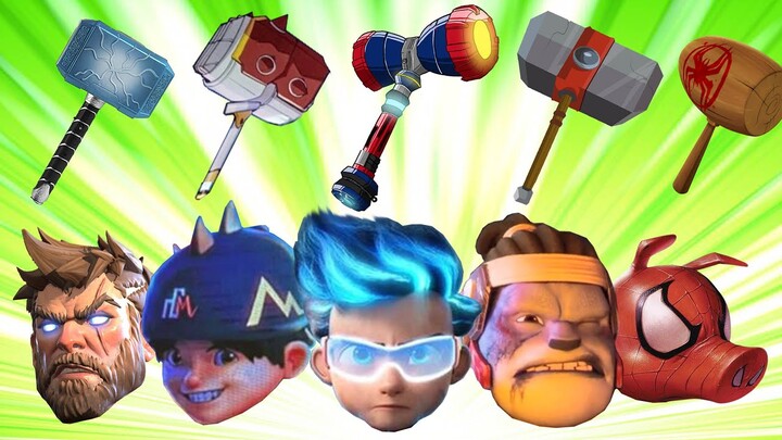 Boboiboy dan 10 Tukul Kuasa!!