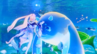 The little seal meets its deity