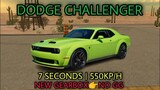 dodge challenger new best gearbox car parking multiplayer new update 2022