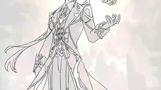 This should be the smoothest "Storyteller Zhongli" (semi-finished product) on the entire B station