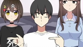 【短篇】左边还是右边？路人男会选择哪个女孩子？全力回避flag酱！