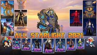 ALL STARLIGHT SKIN UPDATE 2021 & MORE | Mobile legends #WhatsNEXT Ep.73