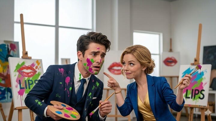 Paint Me Yours Miss Bad Kisser | Short Drama