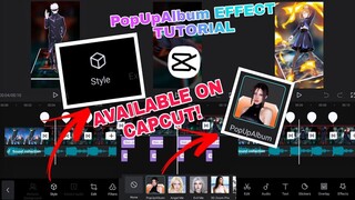 PopUpAlbum Effect CapCut Tutorial New Style Effect