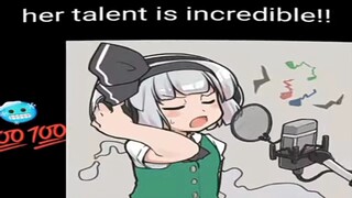 Youmu very talented