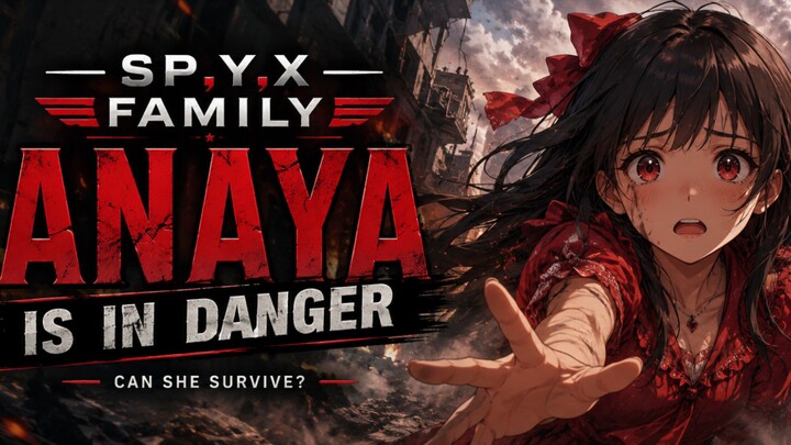 Spy x family anaya in danger zon,🤯🤯🤯