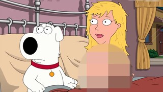 Family Guy: Brian disguises himself as a dog to escape the disaster and continues his adventure in t