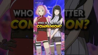 Hinata Or Sakura: Who Is A Better Companion? #shorts #hinata #sakura