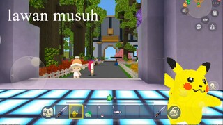 menghancurkan musuh -game mini world