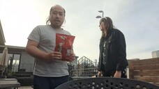 ASMR EATING SOUNDS - Skittles Original Candy & Rooftop Tour
