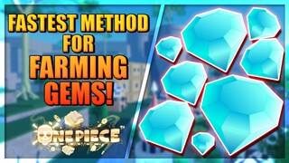 New Best Method For Farming Gems in A One Piece Game