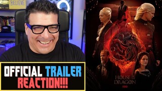 HOUSE OF THE DRAGON | OFFICIAL TRAILER REACTION!!! | Game of Thrones | HBO MAX