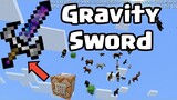 How to make a Gravity Sword in Minecraft using a Command Block