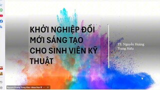 (1) Khởi nghiệp & ĐMST Trực tuyến 29/8/2025 13 Tối 18h20-20h00