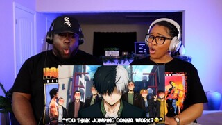 Kidd and Cee Reacts To WIND BREAKER JUMPINGS ARE INSANE