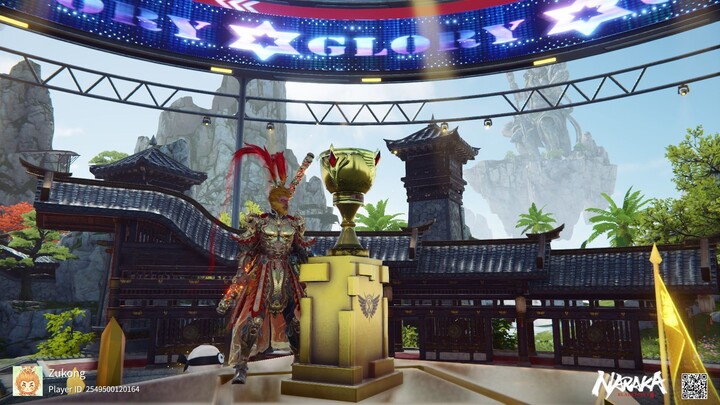 Naraka Bladepoint - Akos Hu PvE 2 [Skyfall Cataclysm Showdown] (Nightscream Trios)