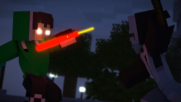 animation minecraft jedagjedug