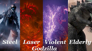 Bốn phiên bản Godzilla này, Godzilla nào mạnh hơn đây?