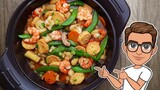 Claypot Prawn & Tofu Recipe | Chinese Prawn & Tofu Recipe | Restaurant Style Claypot Recipe
