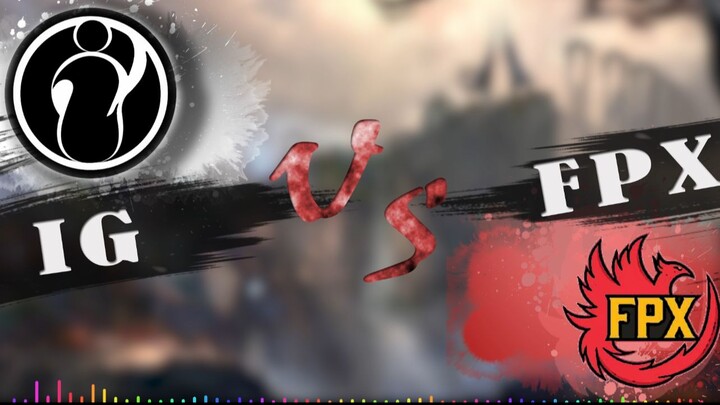 【IG vs FPX】 Rap Battle