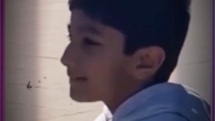 The kid spoke, and suddenly they were glowing all over!