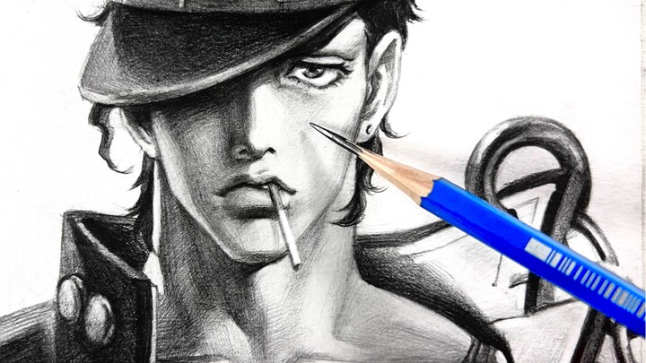 Jotaro's entrance photo