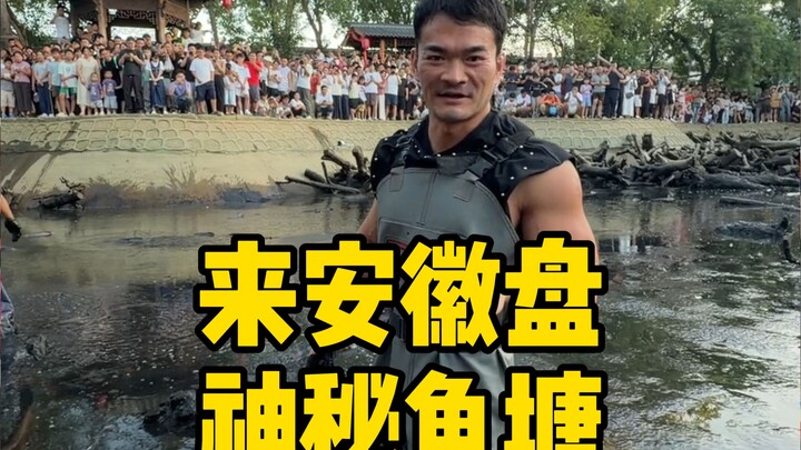 Today, Master Guo brought me to check out a mysterious fish pond. They say it hasn’t been drained in