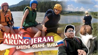 AIRNYA DINGIN BEKU! Serunya Main Arung Jeram di Rusia