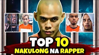 TOP 10 | RAPPERS Na NAKULONG (PINOY EDITION) 🇵🇭