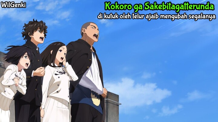 Anime Kokoro ga Sakebitagatterunda |Di Kutuk OlehTelur Ajaib Mengubah Segalanya|