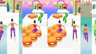 TWERK RACE 3D 🍔🥒 | GAMEPLAY