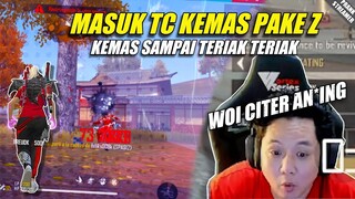 masuk team code kemas pake Z. bang kemaas sampai teriak teriak heboh