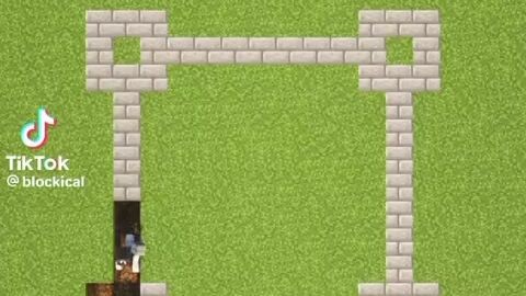 easy castle in Minecraft