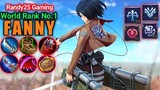 Fanny World Rank No1 Full Gameplay by Randy25 Gaming | Mobile legends Bang Bang