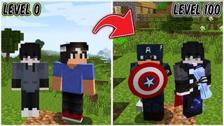 ⚡THOR vs CAPTAIN AMERICA vs ENDER DRAGON | Minecraft