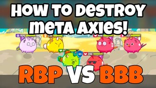 HOW TO DESTROY META AXIES! REPTILE BEAST PLANT ARENA GAMEPLAY SEASON 19