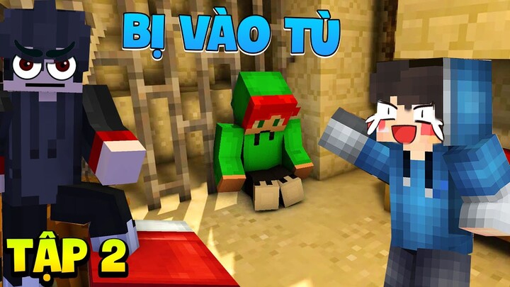 Làng bất ổn #2:Kiro bị trưởng làng Kira và Monster bắt nạt nhốt vào tù- Minecraft sinh tồn