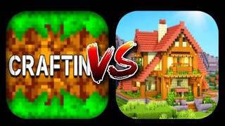 Crafting And Building VS Craft Pixelart Rain