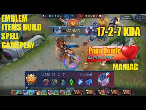 Karina Gameplay - Maniac Score (17-2-7) Donde - Mobile Legend 2021-January