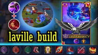 laville pro gameplay arena of valor laville jungle pro build