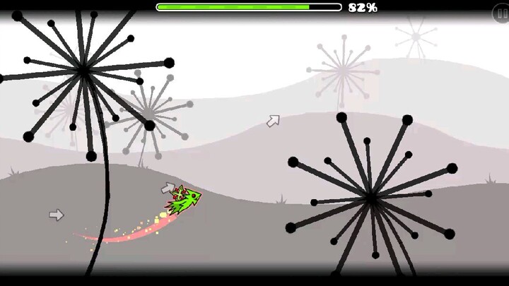 the split by serpoge geometry dash