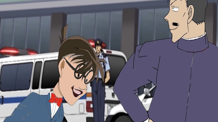 Conan who is investigating clues be like