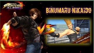 KYO Vs. BINUMARU NIKAIDO 😎 | KOF ALL STAR Vs. TEKKEN 7 🔥