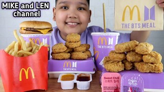 The BTS Meal Mukbang | McDonald's Philippines | MIKE and LEN channel